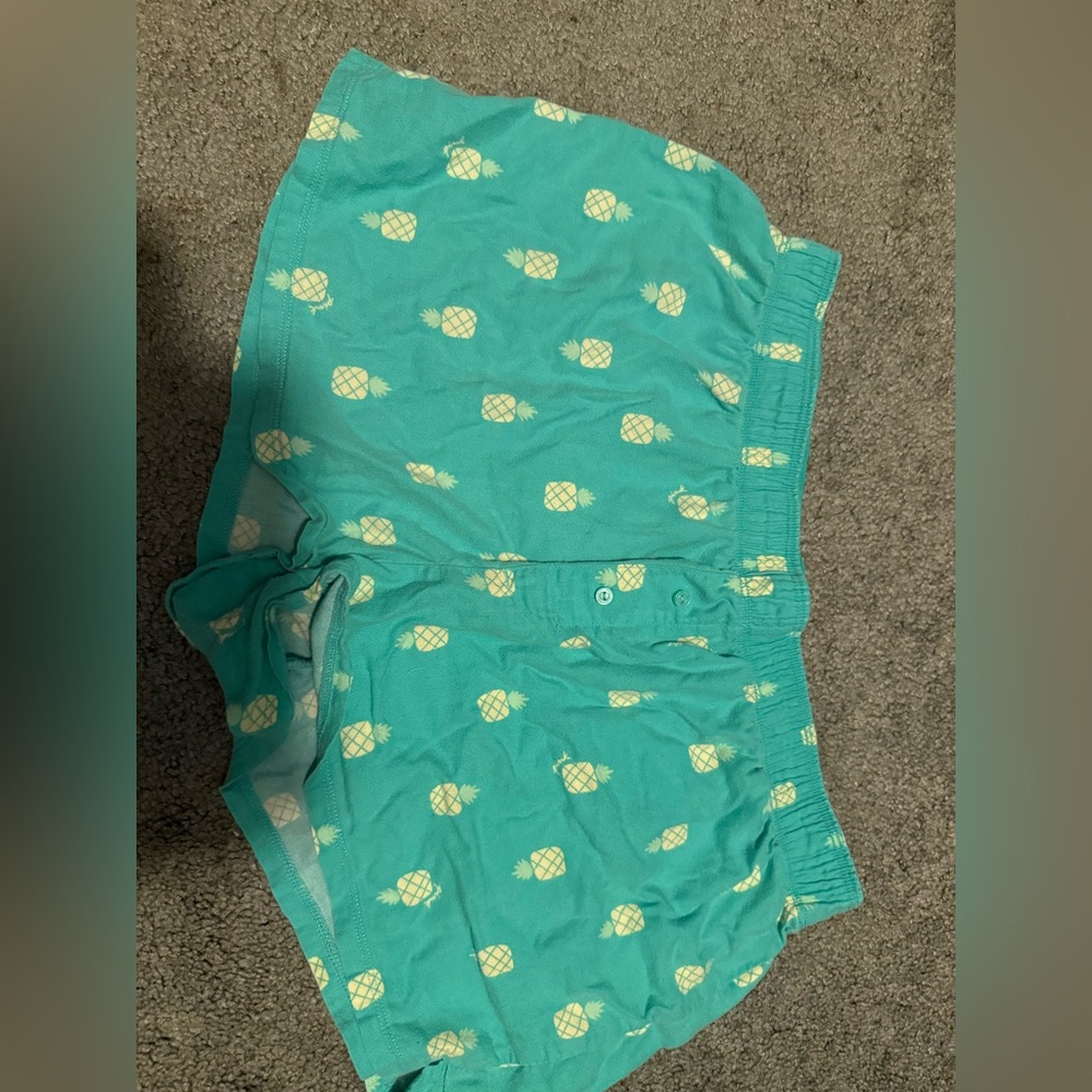 PINK Victoria's Secret Teal Sleep Shorts